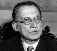 Alcide De Gasperi Un immagine dello statista